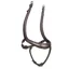 Shires Velociti Lusso Ergonomic Curved Flash Noseband - Havana